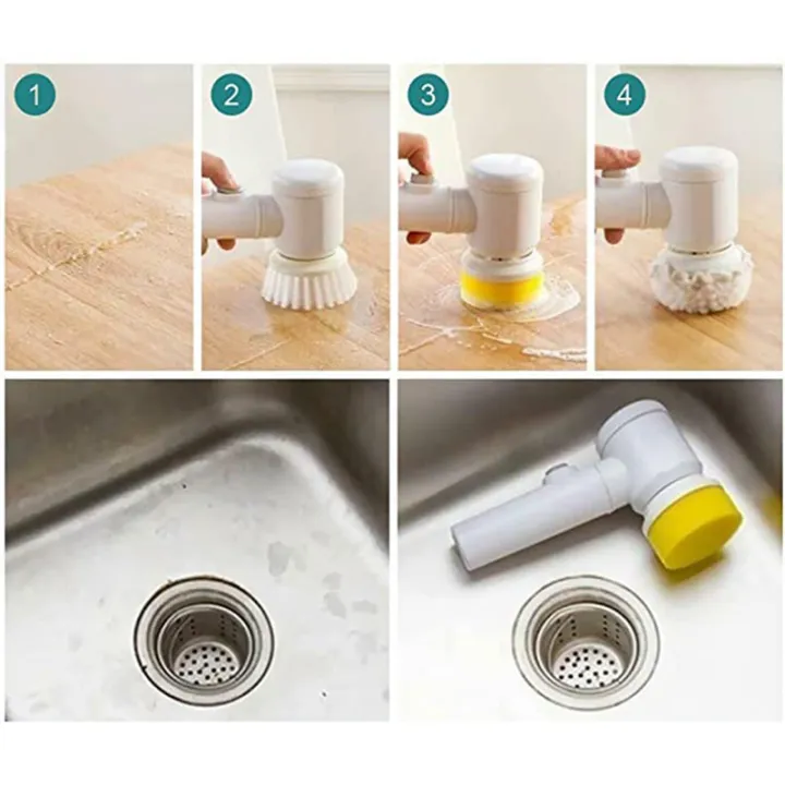 Multifunctional Electric Brush Scrubber image 4