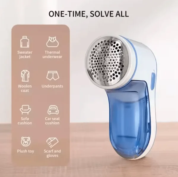 USB Electric Portable Lint Remover for Sweaters, Blankets & Upholstery - Image 4