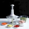 Powerful Manual Hand Push Chopper - Effortlessly Chop Any Vegetable